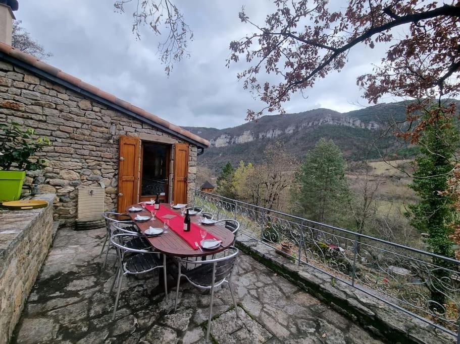 La Mordoree, Maison Ancienne Jacuzzi Villa Rivière-sur-Tarn Kültér fotó